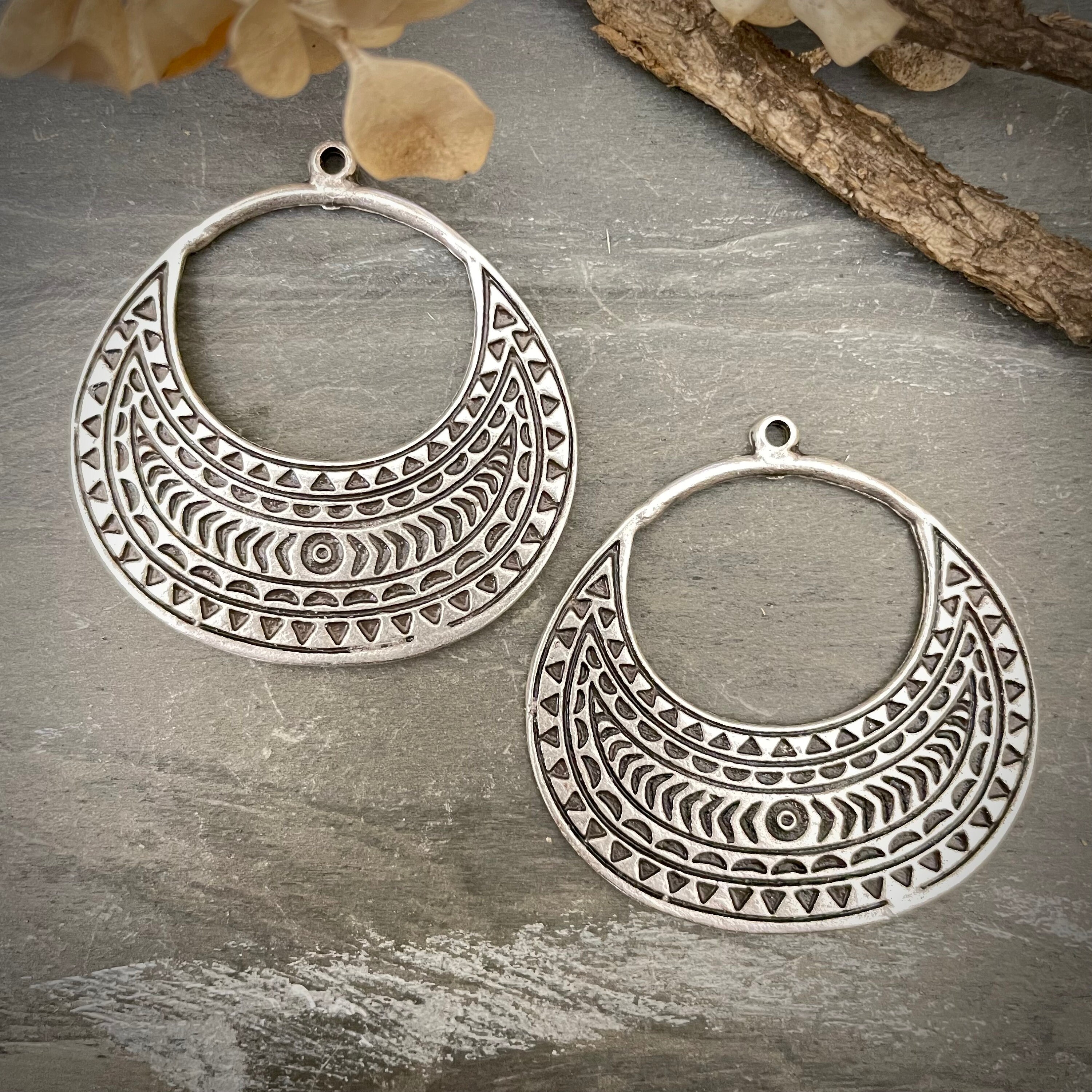 Wholesale Earring Findings for Jewelry Making Parts.antique Silver Plated  Earring Parts. Best Gift for Her.8072 