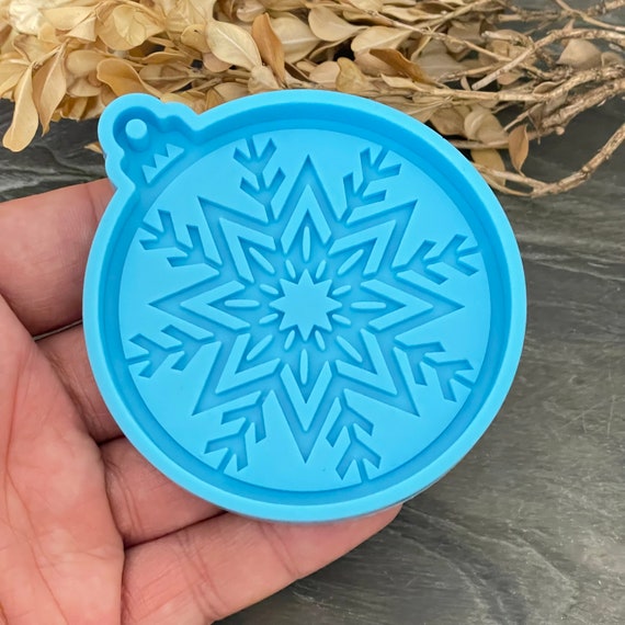 Snowflake mold for Christmas. Silicone Molds for Resin - 6013