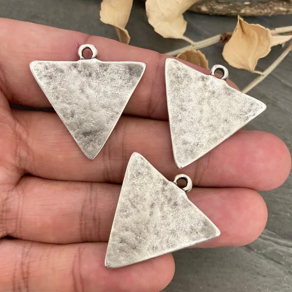 Earring Findings: Brass and Silver Jewelry Supplies (Handmade Charms) - 8157