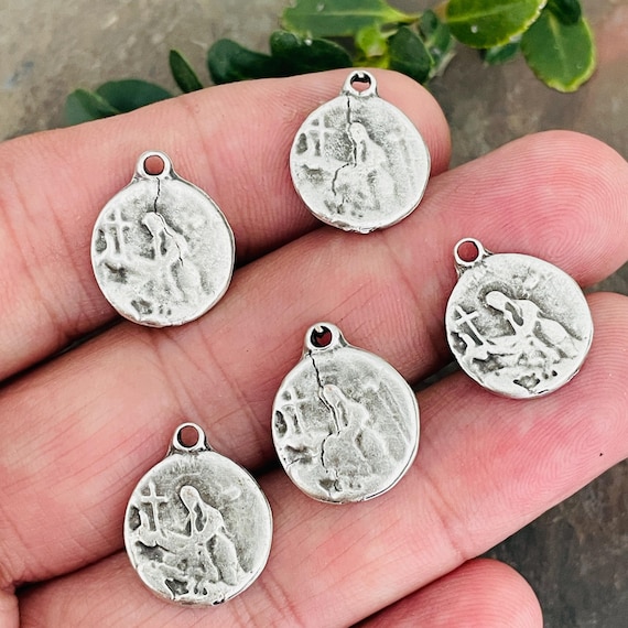 Religious Earrings: Christian Faith Jewelry - Women’s Protection Style - 7004