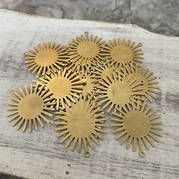 3008 - Approx. 15 PCS Raw Brass Earring Findings,One set, endless possibilities. Wholesale earring findings for jewelry making parts.