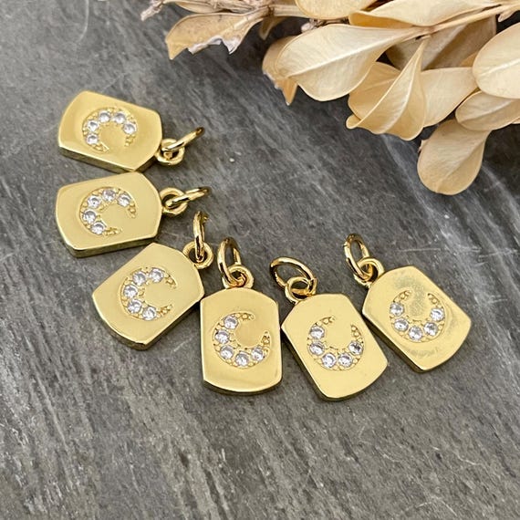 Silver Boho Earring Findings: Half Moon Charms for Jewelry Making - 2022