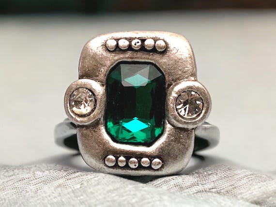 Boho Brass Rings Set, Adjustable, Floral and Mandala Designs (Women’s) 4556