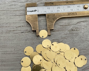 Raw Brass Earring Findings: Jewelry Making Parts, Wholesale Lot