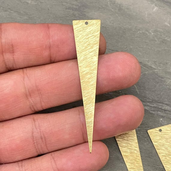 Brass Earring Charms: Geometric Jewelry Supplies (Lightweight Set) 3157