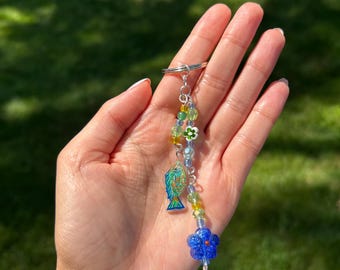 Handmade Fish Charm Keychain
