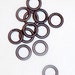Copper rings- Lined texture