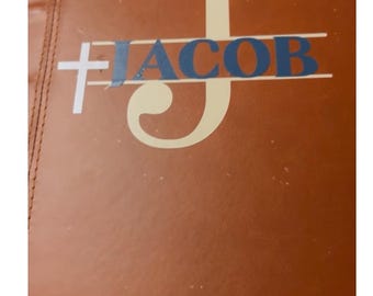 Leather Bible study Journal