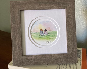 Was 60, Now 45 Framed and Matted art print. Anne of Green Gables.