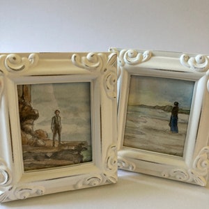 Persuaion art print set. Framed. Jane Austen art.