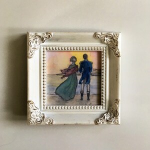 Persuasion Miniature Framed Art Print. Jane Austen Art. image 2
