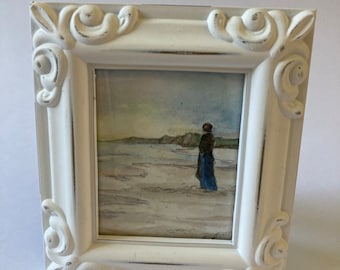 Persuaion Kunstdruck mit Holzrahmen. Anne Elliott.