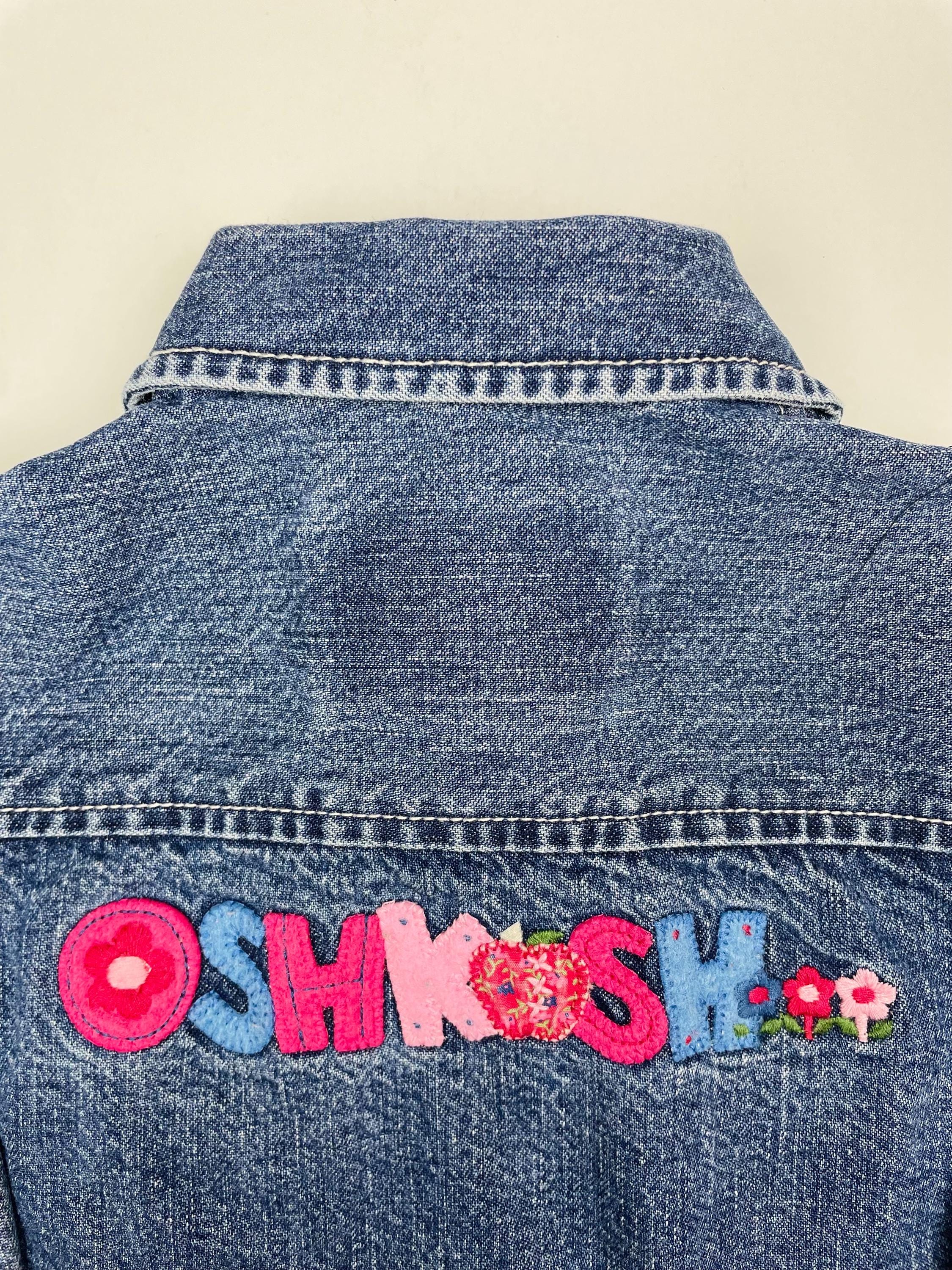 Oshkosh Denim Jacket - Etsy Oshkosh Denim Jacket - Etsy