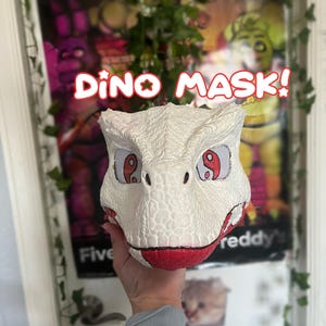 Mushroom Dino Mask!