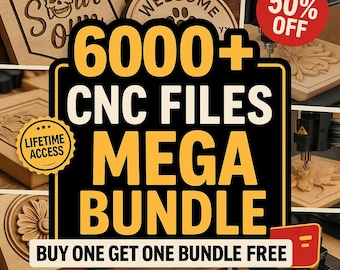 Größter CNC-Fräser-STL-Pack: 6000+ STL-Datei für 3D-Cnc-Fräser-Maschine - mehrere Kategorien, CNC, CNC-Bundle, Cnc-Fräserdateien, CNC-Dateien