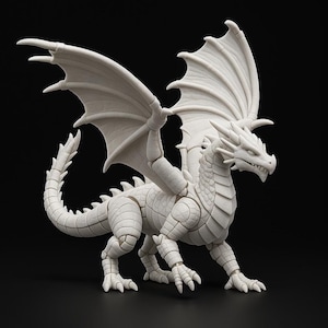 Paket med STL Flexi-djur + 1000 ledade 3D-modeller | STL + 3MF-filer för 3D-utskrift | 3D-ledade mönster | 3D Flexi bild 3
