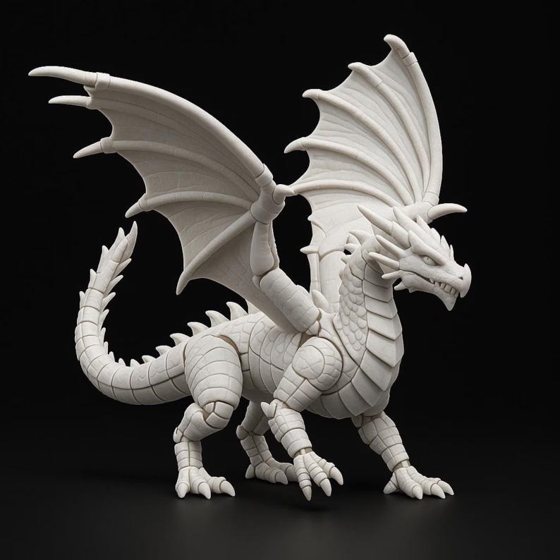 Paket med STL Flexi-djur + 1000 ledade 3D-modeller | STL + 3MF-filer för 3D-utskrift | 3D-ledade mönster | 3D Flexi bild 3