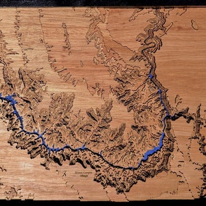 Modelo de terreno do Grand Canyon