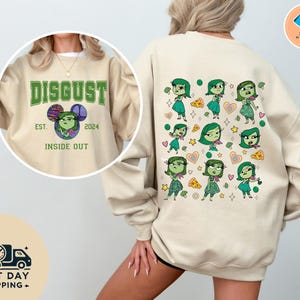 Inside Out Disgust Shirt, Disney Disgust Lover Shirts, Emotions Kids Shirt, Disney Mental Health T-Shirt, WDW Disgust Family Matching Shirt
