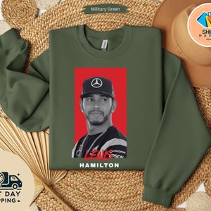 Champions Never Give Up! Brand New & Bold: Exclusive Lewis Hamilton T-Shirt Drop!