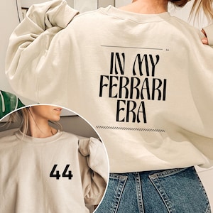 Formula 1, Lewis Hamilton, Ferrari Era Unisex T-shirt, 44, Ferrari Merch, Ferrari T-shirt, F1, Formula 1 T-Shirt, Formula 1 Merch, F1 Gift