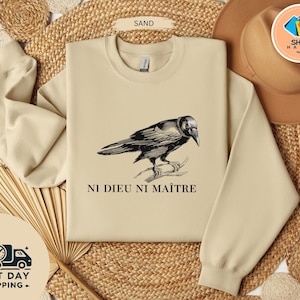 Anti-Authoritarian Shirt, Ni Dieu Ni Maître, No God No Master, Anti Trump Shirt, Leftist Protest Shirt, Anarchist T-shirt, Anti Trump Shirt