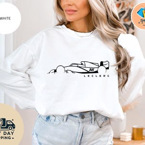 Charles Leclerc Formula One Sweatshirt, F1 Shirt, F1 Two Sides Shirt, Charles Leclerc Shirt, Charles Leclerc Sweater, Charles Leclerc Hoodie