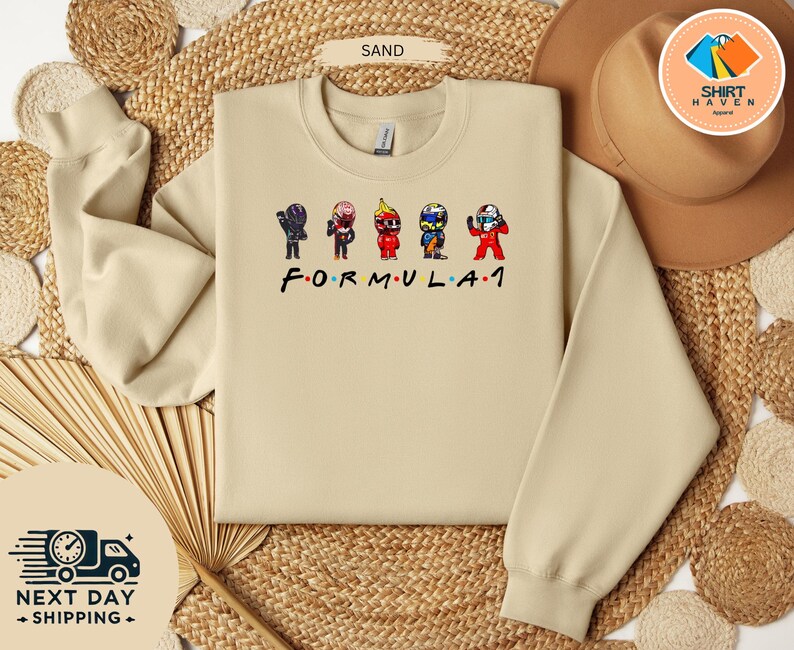 Camiseta de piloto de Fórmula 1, camiseta de amigos, semana de carreras de F1, camiseta de Fórmula 1, camiseta de Fórmula, camiseta de la semana de