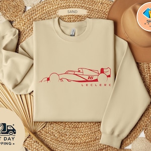 Charles Leclerc Formula One Sweatshirt, F1 Shirt, F1 Two Sides Shirt, Charles Leclerc Shirt, Charles Leclerc Sweater, Charles Leclerc Hoodie