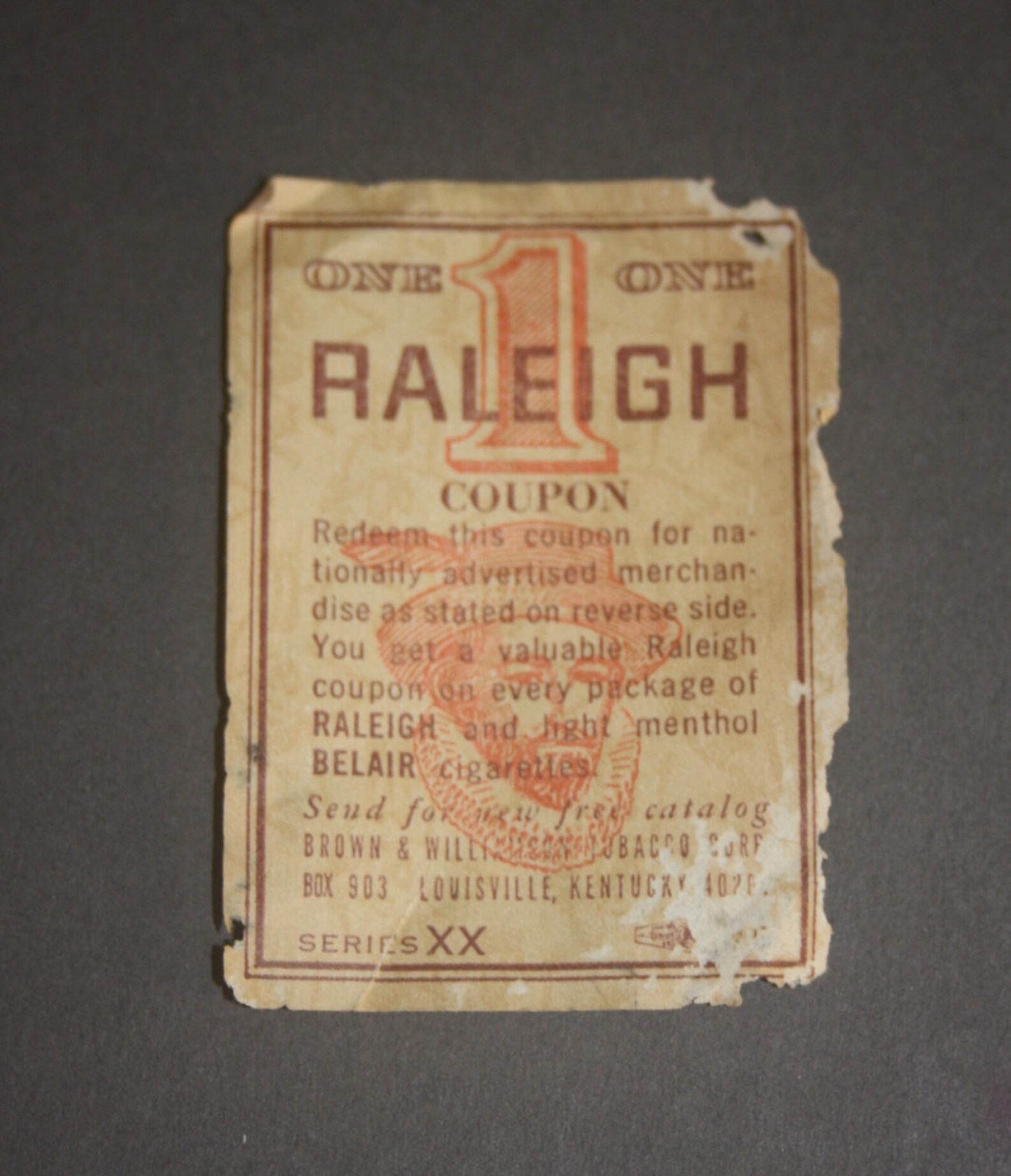 Vintage Raleigh Coupon Paper Ephemera Circa 1976 Etsy