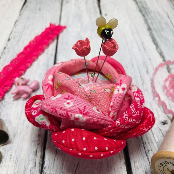 Rosebud Pincushion | PDF Pattern