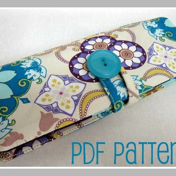 Beginner  Wallet PDF Pattern - Easy project for beginners