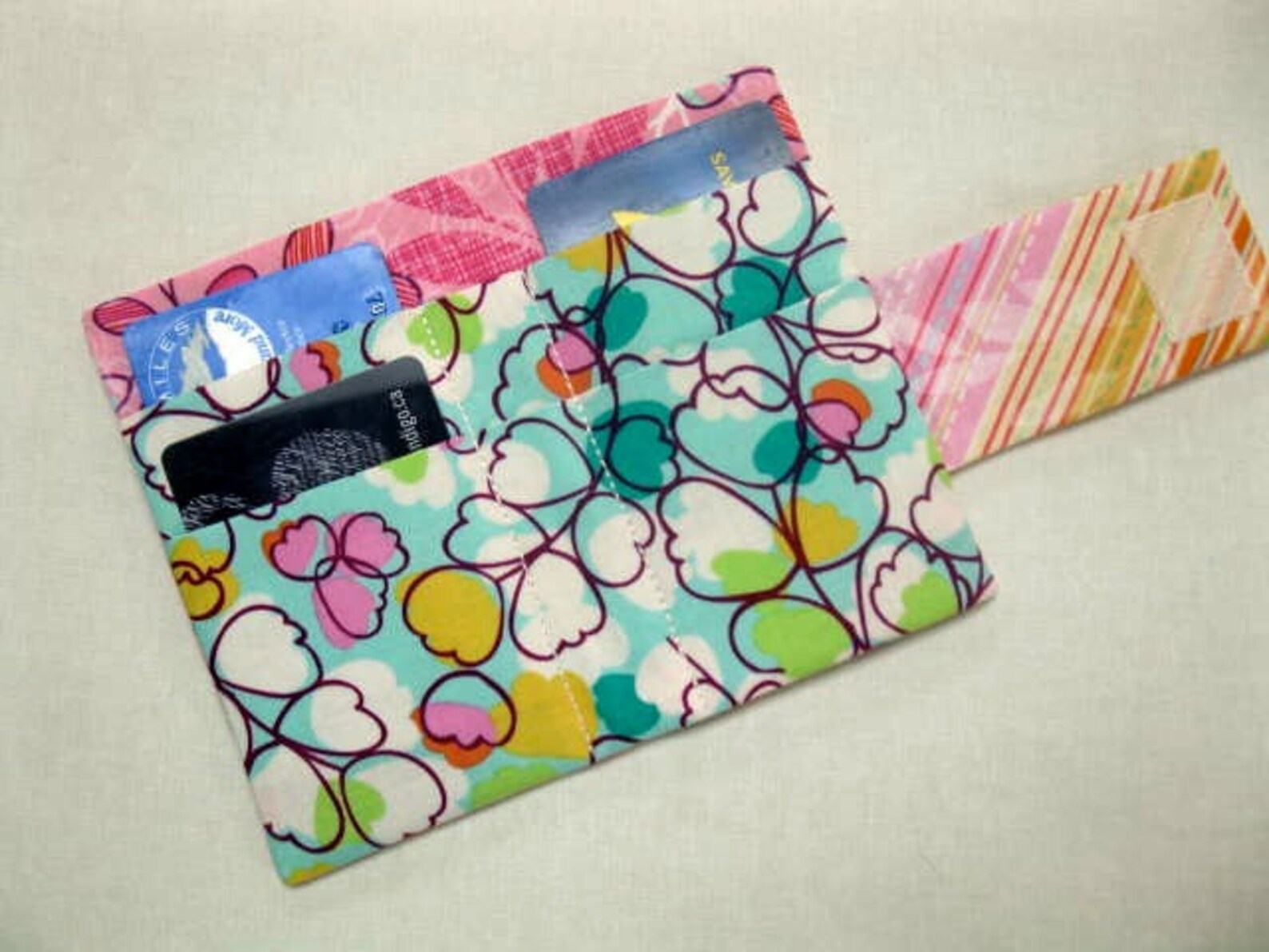 Cotton Candy Wallet PDF PATTERN Great Beginner Wallet Etsy