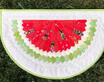 Mini Dresden Watermelon Kit with Pattern