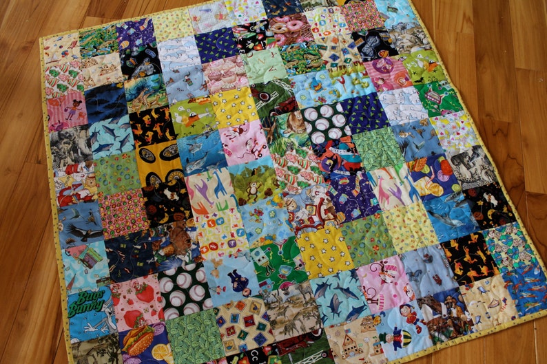 I Spy Fabric Pack Kids 100 Pre-cut 5 Squares image 10