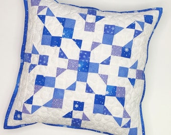Snow Star Pillow or Quilt | PDF Pattern
