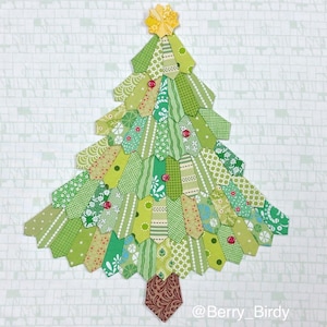 Dresden Tree Mini Quilt | Kit with Pattern