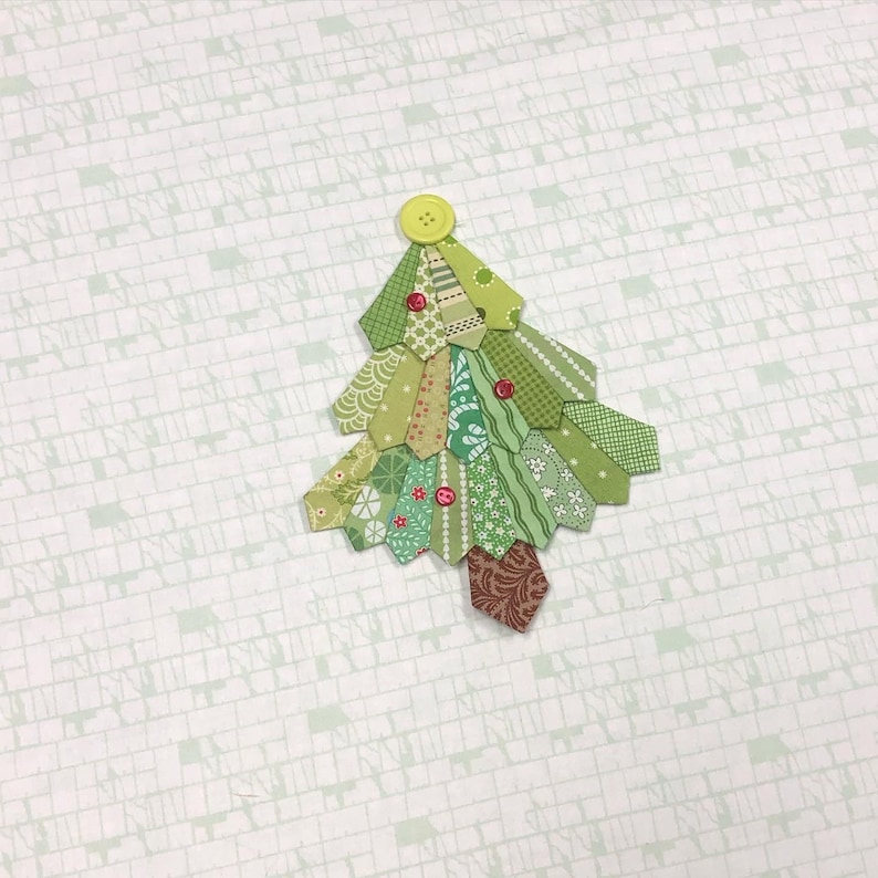 Holiday Tree Mini Dresden Wall Hanging PDF Pattern Etsy
