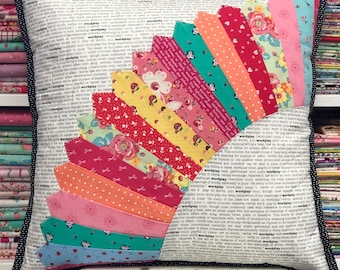 Dresden Fan Pillow | PDF Pattern