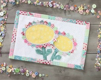 Pastel Petals Wall Hanging | PDF pattern