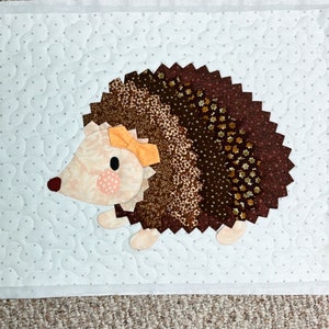 Harvest Hedgehog Mini Dresden Wall hanging | PDF Pattern