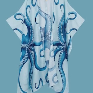 blue or yellow dress test Octopus Toile Women's Maxi Dress  Nantucket Kids