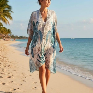 Sheer Beach Cover Up - Etsy