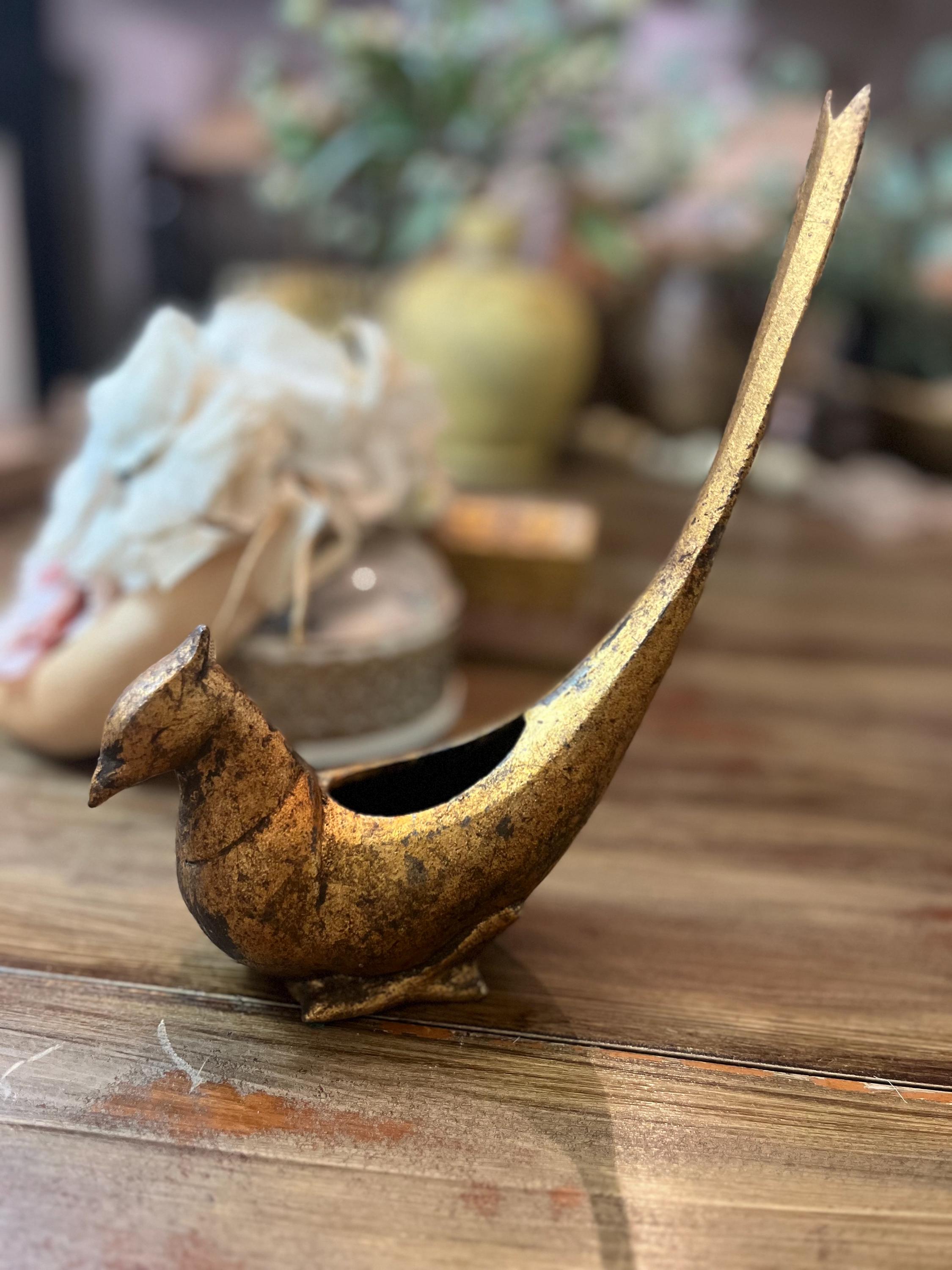 Vintage Japanese Cast Iron Planter - Etsy