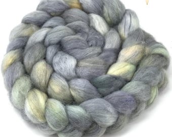 Spinning Fiber - Baby Alpaca Combed Top, Roving 4 oz - Mossyrock