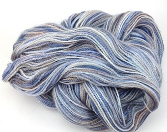 Fingering weight yarn, Upstream Delight - baby alpaca, silk, cashmere, Winter Day