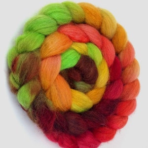 Baby Alpaca Combed Top - Heirloom Tomatoes