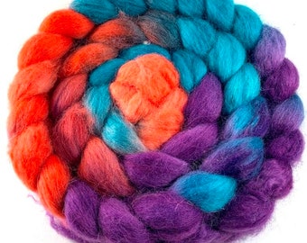 Spinning Fiber - Baby Alpaca Combed Top / Roving 4 oz - Laura