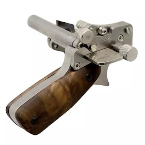 Manual Leather Strip Cutter Roller Type 10-60MM Adjustable Leathercraft Cutting
