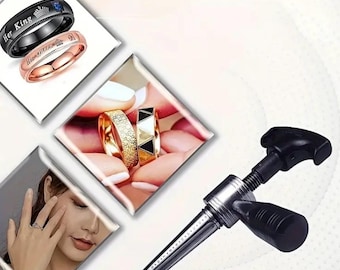 Outil Ajustement Bagues Boucles D'oreilles Anneau Sizer Agrandisseur Bâton Mandrin Outil Fabrication Bijoux Extenseur En Métal Pour Bijoux Outil Bijouterie Professionnel